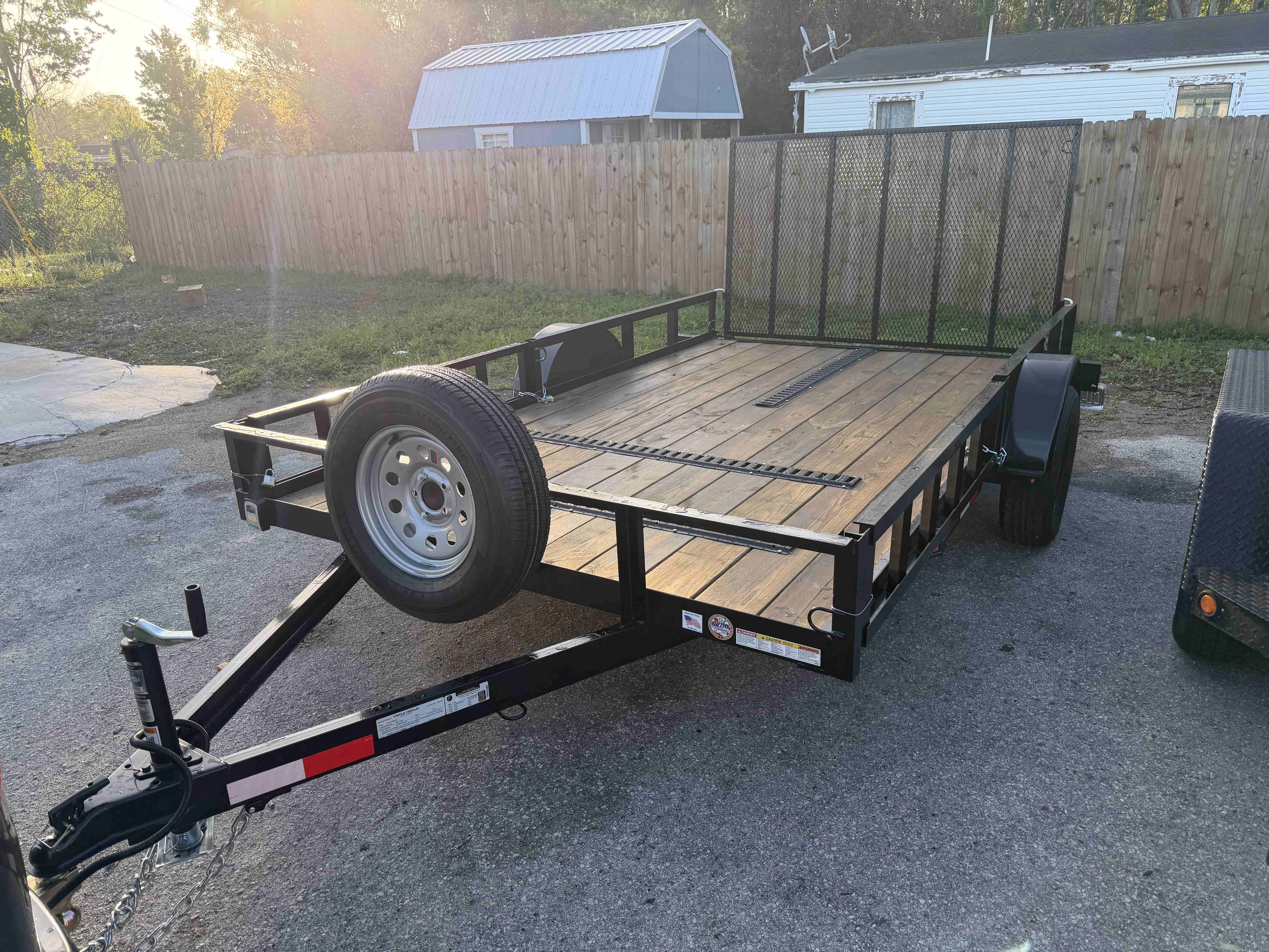 83" x 12' Utility Trailer thumbnail 2